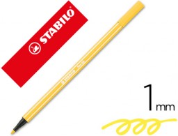 Rotulador acuarelable Stabilo Pen 68 tinta amarillo